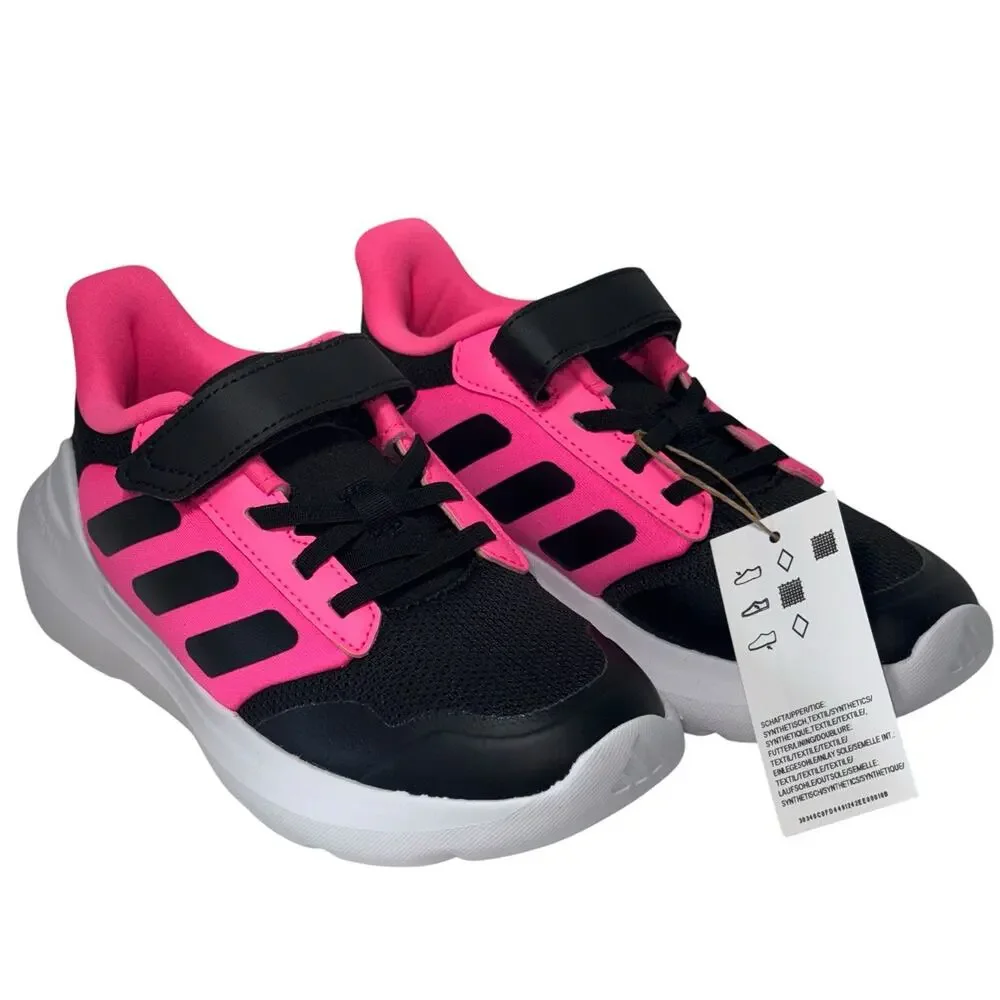 Shoes Kids Adidas Tensaur Run 3.0 EL C Pink-Black JR 6071 SZ/1.5